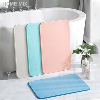 ✌◆COD Bathroom Mat Anti-Slip Absorbent Diatom Mud Fast Drying Ultra Absorbent Mat