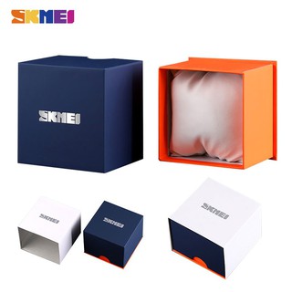 SKMEI Original watch Box Package Watch Storage Gift Pack Present Bracelet Case