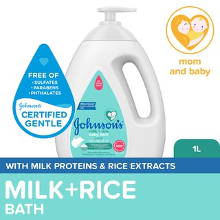 Johnson's Milk+Rice Bath 1000ml
