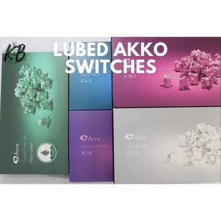Hand Lubed AKKO CS Switches (45 PCS - 1 Box) (1)