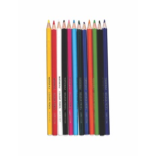 Nataraj Colored Pencils 12s (With Metal Pencil Case & Free Sharpener)