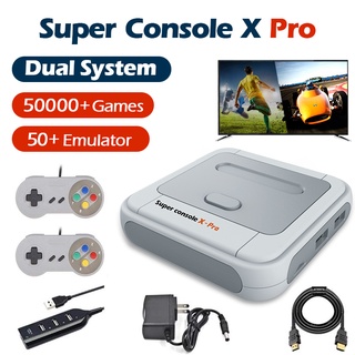 Super Console X Pro 4K HD Retro Game Console For PSP/PS1/DC/N64 Video Game Console With 50000+ Games