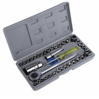 SAC 40pcs Aiwa Combination Socket Wrench Set