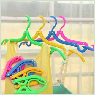 lot Fold Plastic Hook Fold Hanger Clothes Pegs Laundry Product Travel