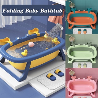 COD&PH.STOCK✅ Baby Bath Tub Folding Bathtub for Baby Shower Newborn 0-6 Years Large Size Baby Shower