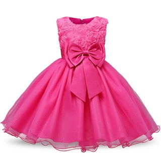 [NNJXD]Baby Princess Dress Party Birthday Wedding Tulle Tutu Gown