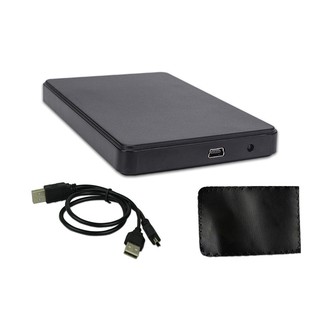 1Pc SATA External Hard Drive Enclosure HDD 2.5" USB 2.0 Disk