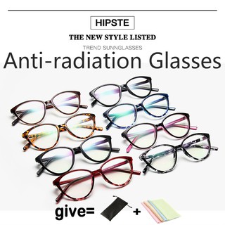 Cat ear Anti radiation eyeglasses fashion retro glasses frame women eyewear Replaceable lens