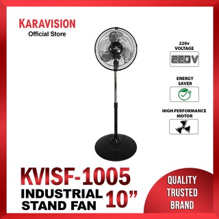 Karavision Industrial Stand Fan 10"