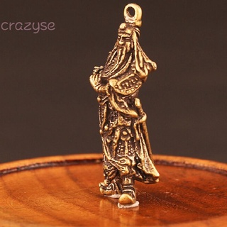 【CRAZYSPE】Guan Gong Ornament Chinese style Decoration Figurine Handmade Miniature