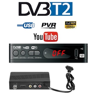 HD 1080p Tv Tuner Dvb T2 Vga TV Dvb-t2 For Monitor Adapter USB2.0 Tuner Receiver Satellite Decoder