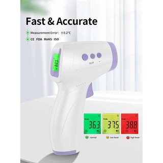 Non-contact Temperature Digital Thermometer Infrared Forehead Body Thermometer Gun Device (3)