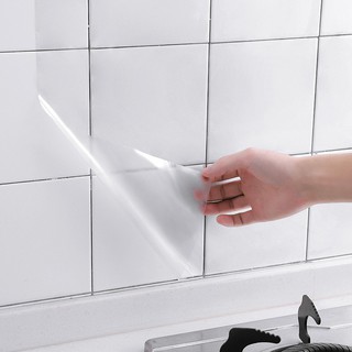 Easytape 3M Vinyl Self Adhesive Transparent Bathroom Wall Tile Sticker Kitchen Oil Proof Wallpaper W (1)