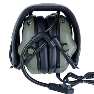 Baofeng Tactical Noise Cancellation Sound Pickup Headset Military Airsoft Communication Headphone Ou