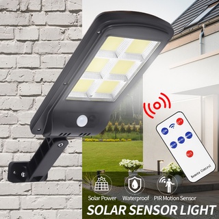 MABUHAYGROCERY 6COB Solar Wall Street Light Waterproof Lamp（With Remote Control）