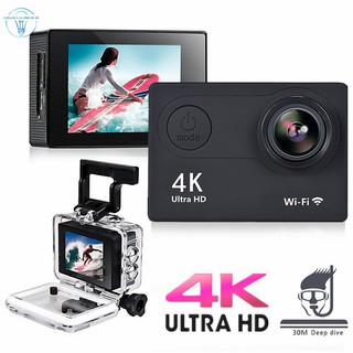 DG H9 Action Camera 1080p/60fps 20MP WiFi 2.0" Ultra HD 4K Mini Helmet Cam WiFi Waterproof Camera (2)