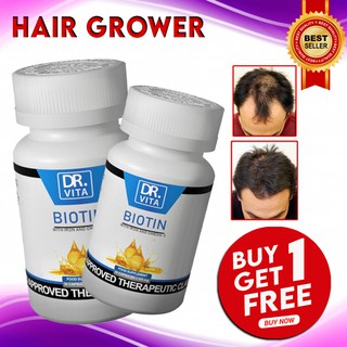 BUY 1 GET 1!DR. VITA BIOTIN /HAIR GROWER/WITH VITAMIN B6&B12/PROMOTE HAIR GROWTH/REPAIR DAMAGED HAIR