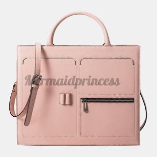 Women Multifunction Handbag Solid 13.3 Inch Laptop Briefcase Crossbody Bag CWRB (3)