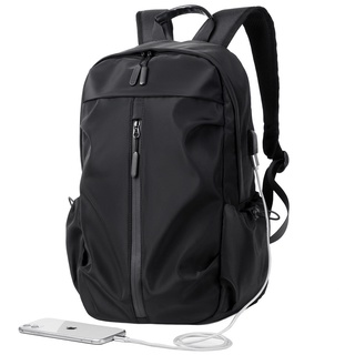 Men's Backpack Street Wear Business Casual Large Capacity Travel Bag Lightweight Simple Multifunctional Computer