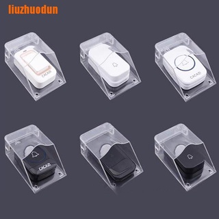 liuzhuodun> Transparent Waterproof Cover For Wireless Doorbell Home Door Bell Cover