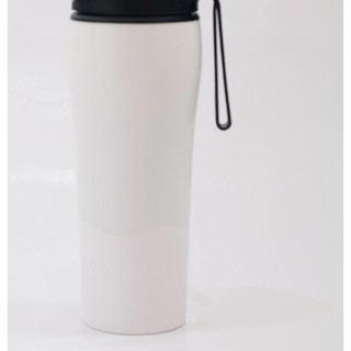 Mighty Mug Tumbler Drinking Bottle Anti-Spill Thermos Senggol (H331) - White
