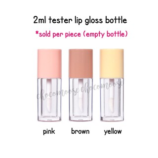 2ml Tester Bottle for Lip Gloss Empty Plastic Tube