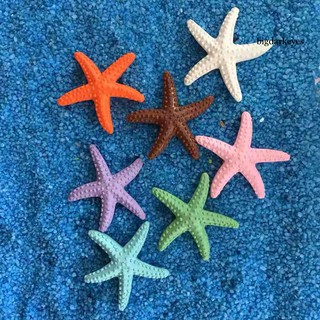COD!BIG-Eco-friendly Plastic Beach Coastal Simulation Starfish DIY Craft Ornament Decor