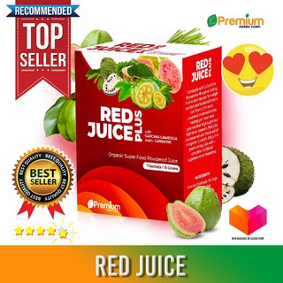 Food & Beverage▲❈▼ORIGINAL Red Juice Plus (7 Sachets or good for 3-4 Liters) Organic Superfood Powde