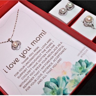 Real Pearl Set MOTHER'S DAY gift ideas