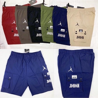 ❄❡Nike Jordan Running Sports Casual Big Pocket Cargo Shorts for Men