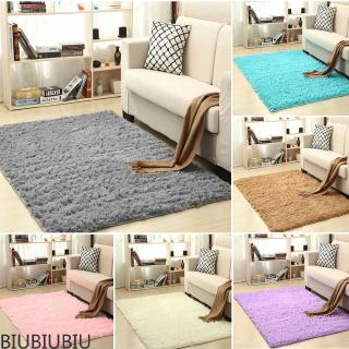 Room Bedroom Floor Carpet Mat Soft Anti-Skid Rectangle Area Rug 120x80CM Size BIU