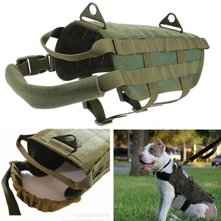 Large Dog Harness Adjustable Training Vest Outdoor Pet