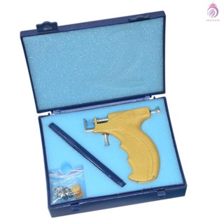 [aian] Ear Piercing Gun Set Safety Ear Nose Navel Body Piercing Gun Kit Set Ear Piercing Tool