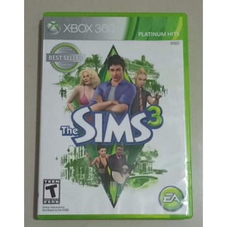 Xbox 360 game the sims 3