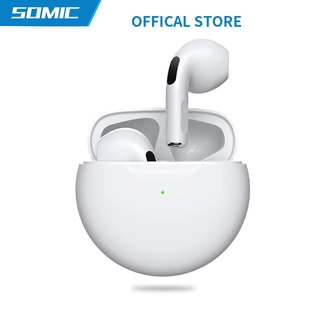 SOMIC Pro 6 bluetooth earphone wirlees inpod pro 6 wireless headset for iphone earphone noise reduction