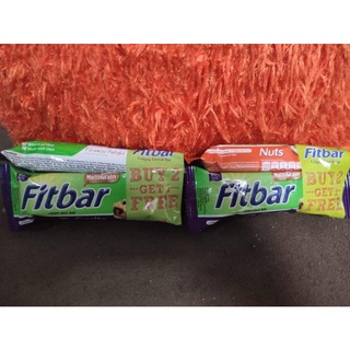 BUY 2 + 1 FREE! Fitbar Crispy Rice Bar FRUITS w/ FREE Fitbar Tiramisu or Nuts 24g x 3