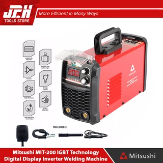 Mitsushi MIT-200 IGBT Technology Digital Display Inverter Welding Machine