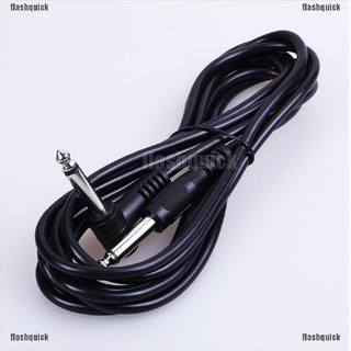 flashquick 10ft 3m Electric Patch Guitar Amplifier AMP Instrument Cable Cord 6.35mm