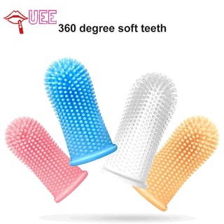 【Ready Stock】 1 Pcs Soft Silicone Pet Tooth Brush Finger Toothbrush Bad Breath Care Pet Dog Cat Cleaning Supplies Dog Accessories