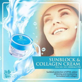 HELLO SKIN Sunblock and Collagen Cream