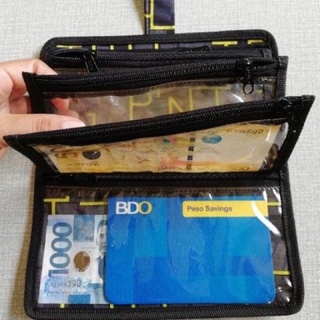 bags✸✱6-Pockets/Slots Book-type Money Organizer - FREE LABELERS