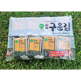FOOD SNACK♞۩Jaya Guwon Kim Seasoned Seaweeds 4g (1)
