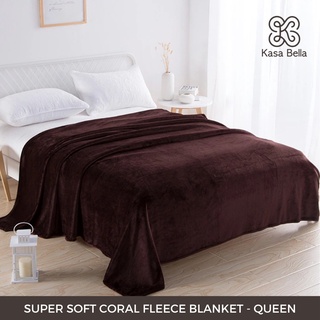Kasa Bella - SALE Super Soft Coral Fleece Blanket | QUEEN SIZE 180*200cm | Flannel Warm Comfortable (2)