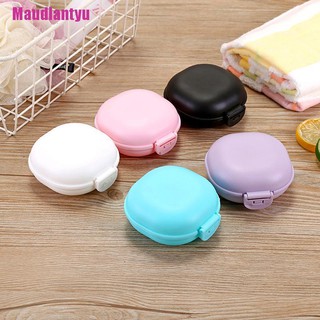 [Maudlan] Bathroom Dish Plate Case Home Shower Travel Hiking Holder Container Soap Box