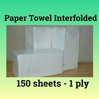 Towel Paper Interfolded 150pulls