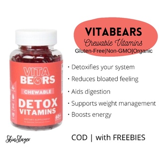 VitaBears Chewable Vitamins | Skin | Hair | Fat Buster | Detox | Hair + Nails Skin | Super C Booster (4)