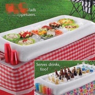 Salad Try Bar Beer Ice Buckets Inflatable Serving Tray (2)