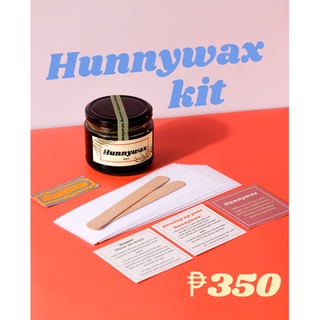 Hunnywax Sugar Wax Kit - 100% natural hot/cold sugar waxing kit & jar (2)