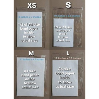 OPP CLEAR PLASTIC W/ SELF ADHESIVE | clothe packaging