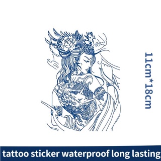 【MINE】 Magic Tattoo Sticker Waterproof Temporary tattoo Fashion Minimalist Ready Stock